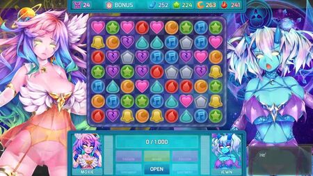 Huniepop 2: Sexo con Nymphojinn (Escena del jefe)
