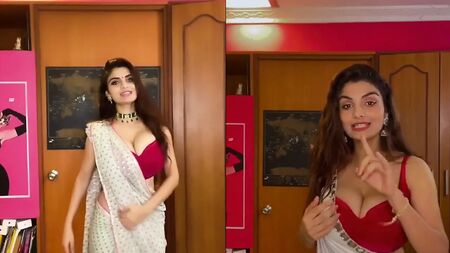 Vídeo de Anveshi Jain en la aplicación Hot Saree