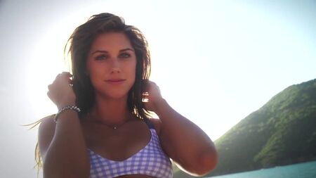El reto de la paja de Alex Morgan