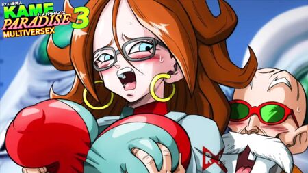Kame Paradise 3: el androide más sexy jamás creado (escena de sexo de Android 21)