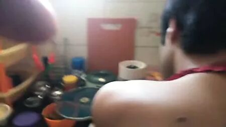 Un travesti de Bangalore en acción