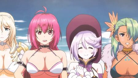 Recopilación de escenas sensuales de «Bikini Warriors»