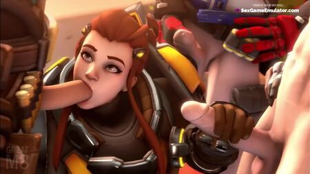 Recopilación porno de Overwatch: «La regla 34» con pollas enormes