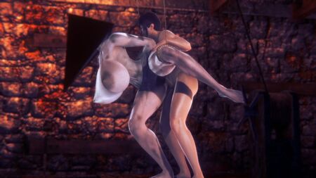 La mujer de Pyramid Head se la follan a fondo: parodia hentai de Silent Hill
