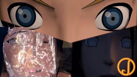 Hinata y Naruto – Jutsu de Clones Múltiples