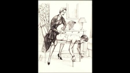 Arte de los azotes: estilo vintage