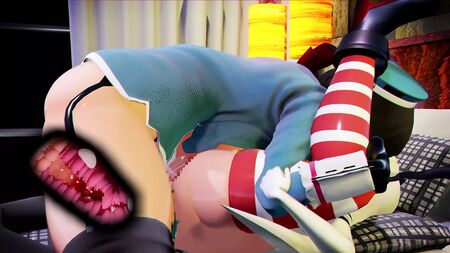 MMD - Takao y Shimakaze: sexo anal futanari
