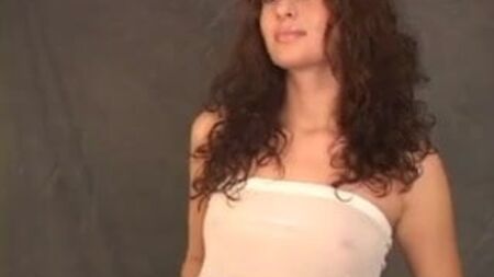 Melissa Jean antes de posar para Playboy