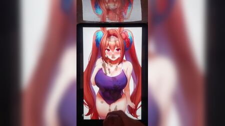 SOP Daiwa Scarlet (Umamusume) Bukkake: Corrida masiva