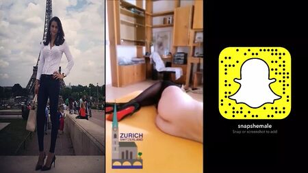 Recopilación amateur de transexuales en Snapchat: TS Carla Brasil