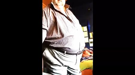 El hombre regordete