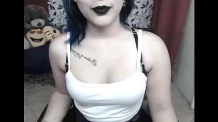 Chica gótica - Webcam