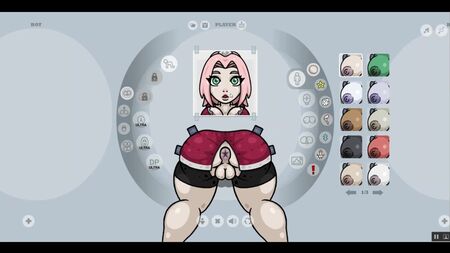 Juego hentai «Rule 34» de Fapwall: Sakura de Naruto – Polvo salvaje