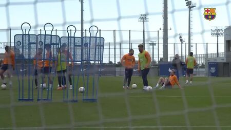 ✨PEDRI, AUBA, GAVI... VIBRACIONES EN EL ENTRENAMIENTO PREVIO AL BARÇA-SEVILLA