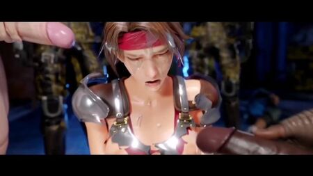 Jessie Rasberry x Tifa Lockhart - sexo en grupo; gangbang; BBC; blacked; interracial hentai; 3D sex porno hentai; [FInal Fantasy]