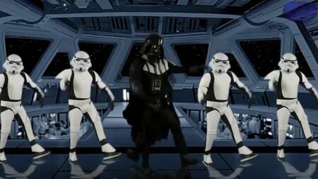 STAR WARS BREAKDANCE (STATUS QUO - IN THE ARMY NOW, DIRTY CUT SORRI, VITAMIN REMIX 2.0) Mandalorian, Boba Fett, Vader, Stormtrooper