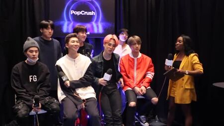 190507 BTS revela con quién quiere trabajar @ PopCrush
