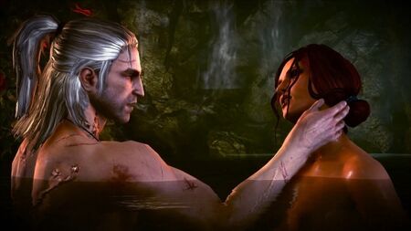 Escena ampliada de Triss (The Witcher sex)