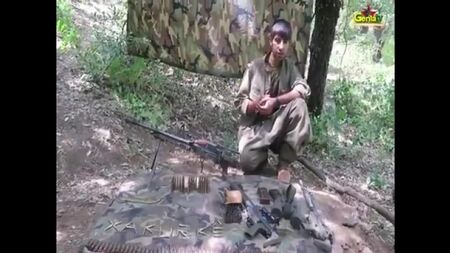 Imágenes de las armas capturadas por las HPG a las tropas turcas en el valle de Ali Dirêj, Bradost