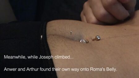 Gigantesca Roma juega con su presa SFX