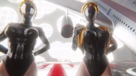 Hentai bailarina corazón atómico robot gemelos porno chica sexo parodia r34