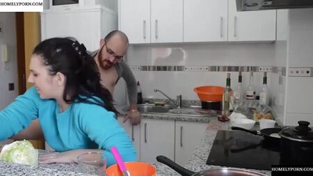 Follando en la cocina mientras cocina Pamela y Jesus mas videos en cocina en onlyfans pamela sanchez Tetas Grandes Culo Amateur