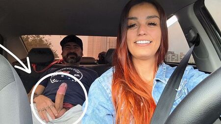 Ella ya había notado la señal de stop forzado