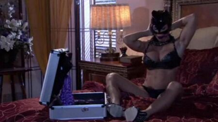 Juego BDSM con una amante adulta