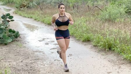 ¡Estoy corriendo para tener sexo!