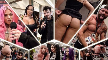 Entrevistas porno impresionantes y BTS con filmación porno