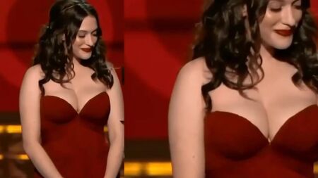 El sensual homenaje a Kat Dennings
