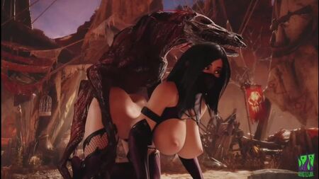 Recopilación de monstruos y bestias en 3D con sonido_1080p