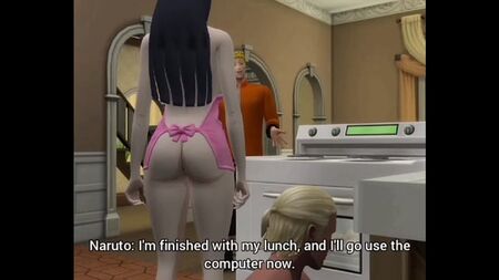 Hinata Hyuuga (Uzumaki) x Cuarto Raikage Ay - Hinata traiciona a Naruto; netorare; porno hentai 3D; (parte 1/8) [Naruto | Boruto]