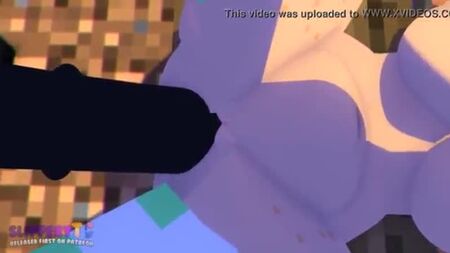 Amber x Caballo (Creado por SlipperyT) (#minecraft #sexo #porno #animación)