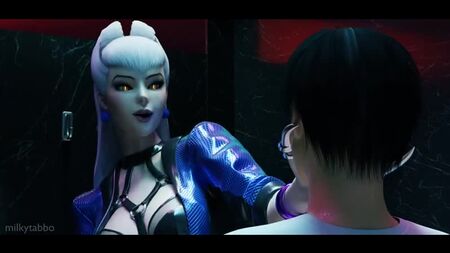 Hentai de League of Legends | Porno de LoL | [League of Porn] KDA Evelynn - Recompensa del ganador del Mundial 2020 (milkytabbo)