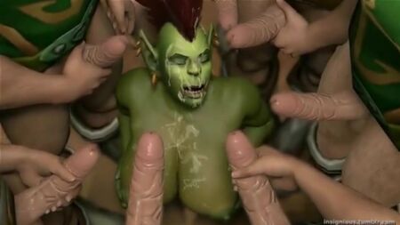 Porno de Warcraft: Orca follando (18+)
