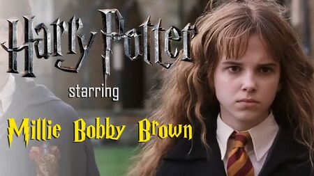 [DEEPFAKE] HARRY POTTER, CON MILLIE BOBBY BROWN EN EL PAPEL DE HERMIONE GRANGER