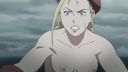 Street Fighter: Cammy en combate, filtro de desnudos, anime, hentai, porno, ecchi, desnudos, tetas, pechos, pezones, manga, sexo