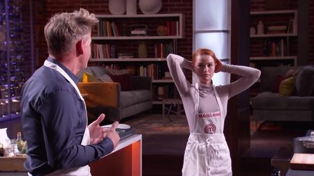 Madeline Petch en el programa MasterChef