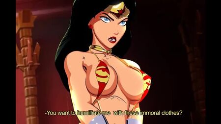 La Mujer Maravilla, baile erótico, hentai de DC Comics