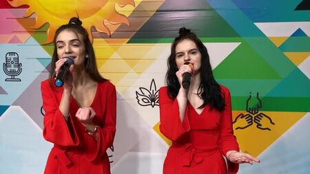 Dúo formado por Polina Shaimova y Anastasia Vasyukova: «Esto es simplemente la guerra», GBPOU «TSEK»