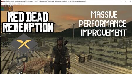 Red Dead Redemption: enorme mejora de rendimiento, 60 FPS desbloqueados, Xenia Canary Experimental