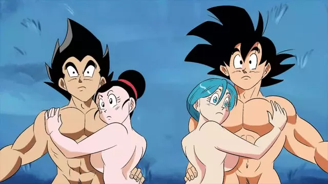 640px x 360px - Bulma Briefs x Gogeta & Chichi x Son Goku - riding; creampie; orgasm; big  boobs; 3D sex porno hentai; [Dragon Ball Z]