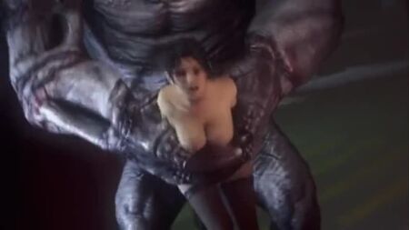 Monstruo hentai en 3D