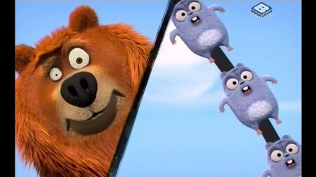 Grizzlies y lemmings (Grizzlies y lemmings) - Episodios 35-37 - ¡Recopilación en ruso! [mult-karapuz.com]