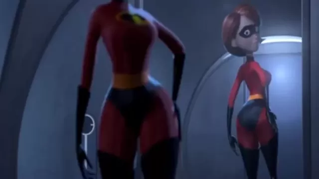 640px x 360px - The incredibles-Elastigirl and Guards