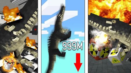¡Qué puede destruir SCP 682, el reptil invulnerable, en Minecraft! Experimentos con SCP 682 en Minecraft