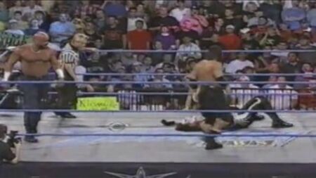[Museo de la Lucha Libre] WCW Worldwide: Sting contra Billy Kidman contra Horace Hogan, con la participación de Torrie Wilson.mp4