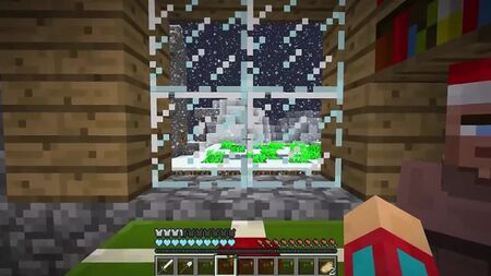 [Compota] ¿CÓMO SUPERAR EL FRÍO INVIERNO EN MINECRAFT? 100 % TROLLEO. TRAMPA DE MINECRAFT. COMPOTA
