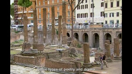 BBC. La Antigua Grecia. El mayor espectáculo del mundo. 3 de 3. «Los romanos», en inglés con subtítulos en inglés